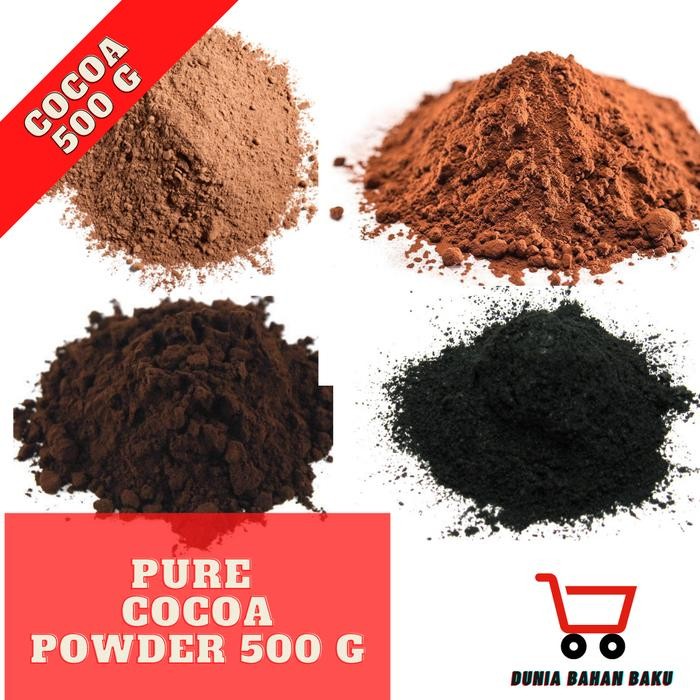 

JTTOP" COCOA POWDER COKLAT BUBUK MURNI ORI 100% 500 G ALL VAR