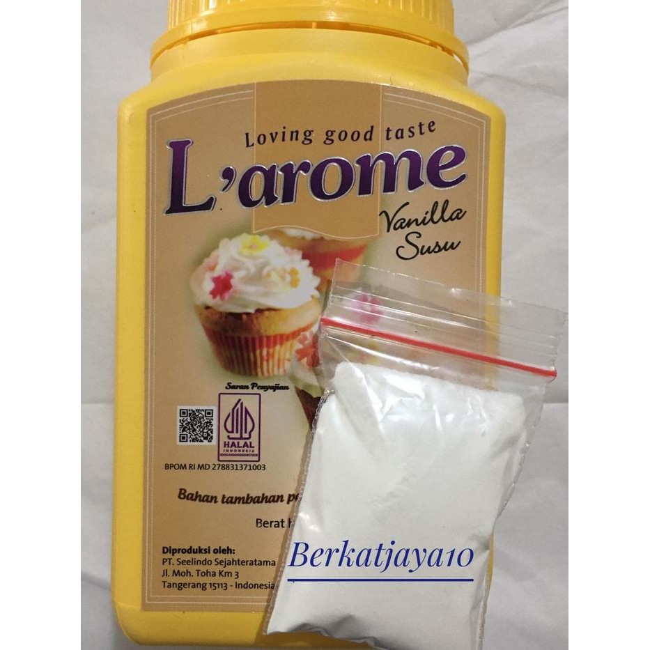 

JTTOP" LAROME VANILLA SUSU VANILA SUSU L'AROME REPACK 20 GRAM
