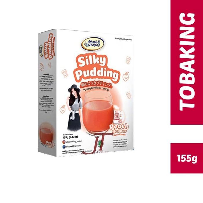 

JTTOP" SILKY PUDDING PEACH FORISA MOM'S RECIPE 155 GR PUYO PUDING SUSU PEACH