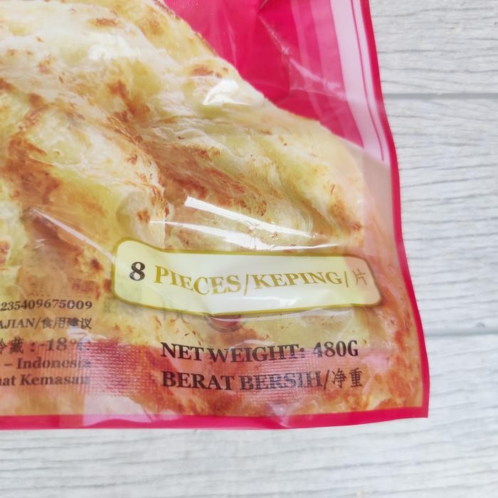 

JTTOP" KARTS ROTI CANAI ORIGINAL 10PCS VEGETARIAN BEKU