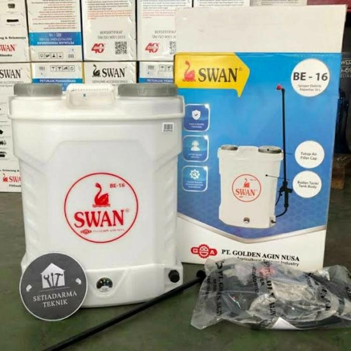 SPRAYER HAMA ELEKTRIK SWAN/ SEMPROT ELEKTRIK TANKI BERTEKANAN MURAH/ S
