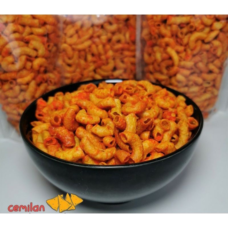 

Mamam_Asoy Makaroni Bantet 1/2Kg(500Gram)/Makaroni Usus/Makaroni Pedas