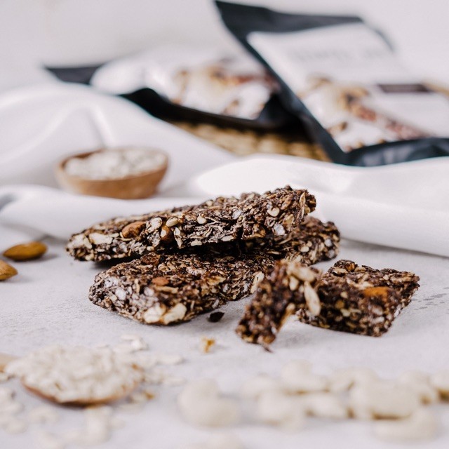 

Mamam_Asoy Dark Choco Granola Bar (2 Bars) - Dark Chocolate, Almond, Chia Seed, Sunflower Seed -