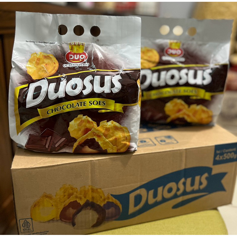 

Mamam_Asoy Snack Soes Duo Coklat / Vanila / Blueberry 500 Gram