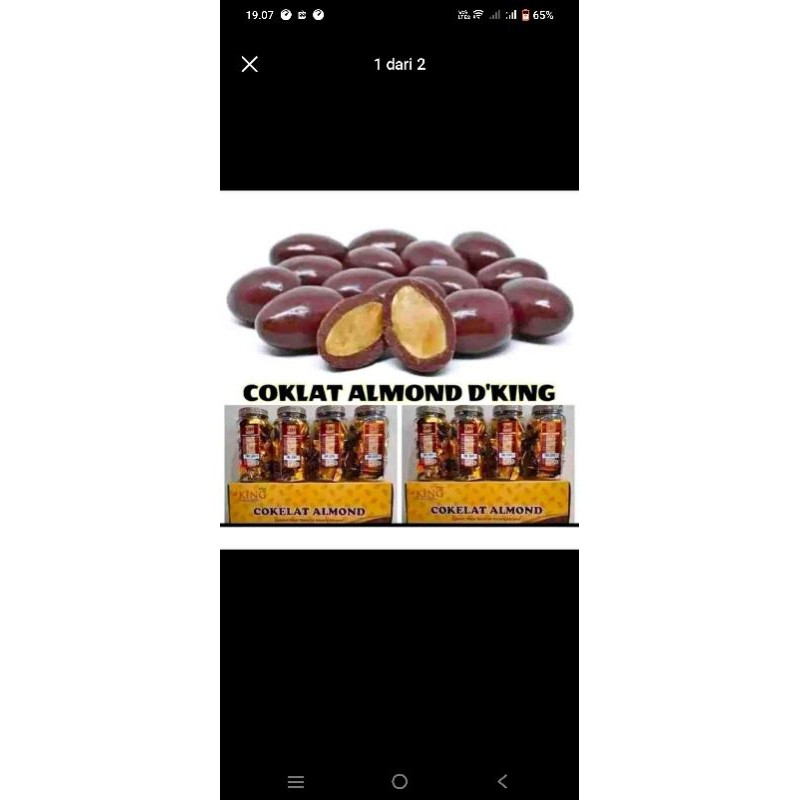 

Mamam_Asoy Coklat Almond King Musdalifah Dus
