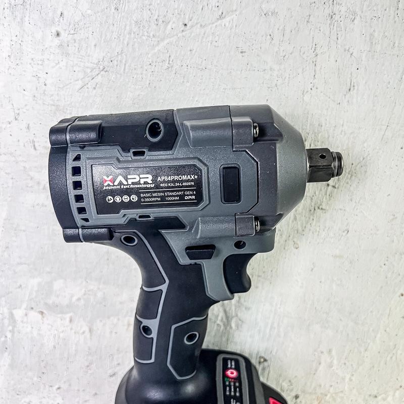 (Homelytouch  Apr Bor Impact Wrench Ap84Promax+ Cvt Edition 1000Nm Pembuka Baut Mobil Motor Cvt