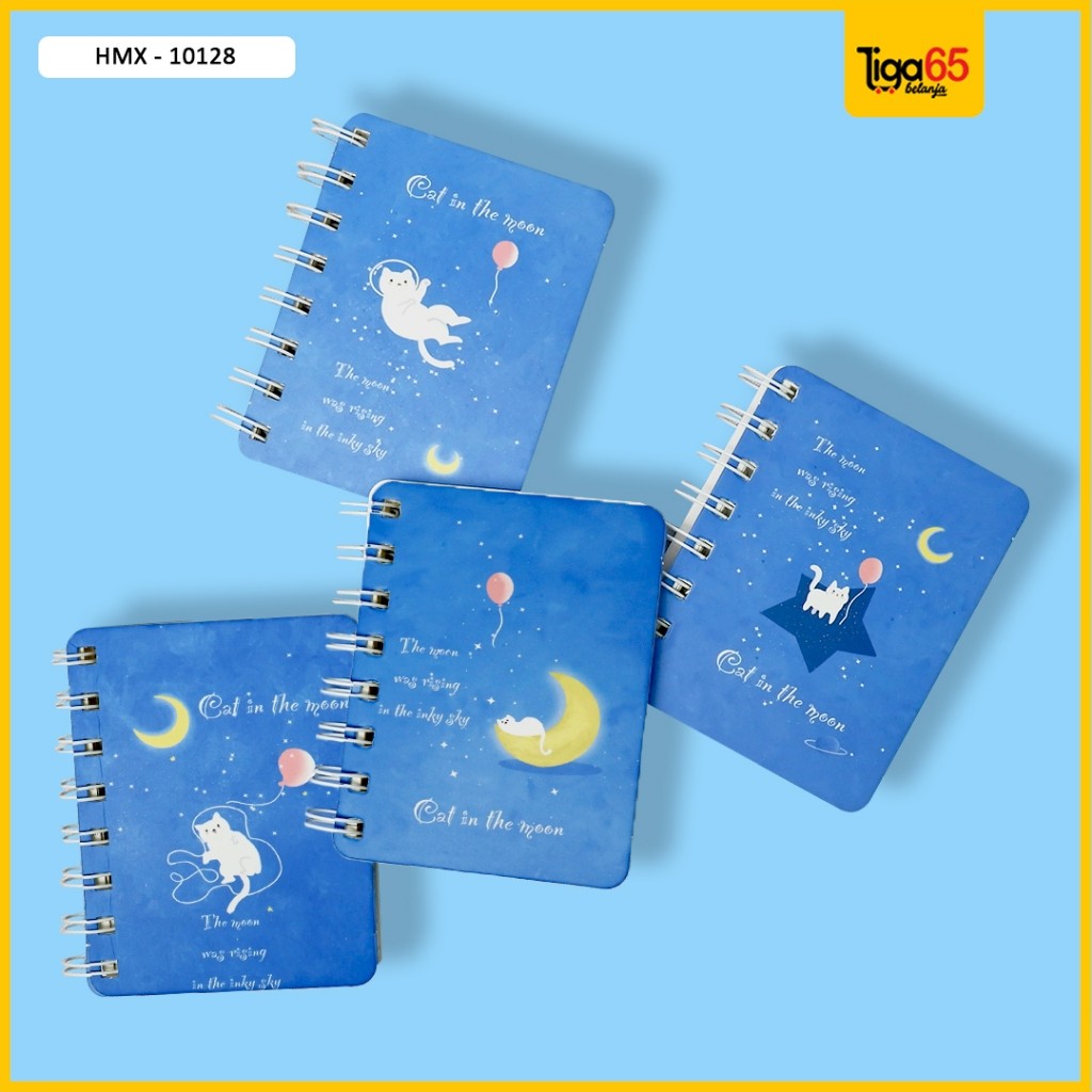 

Buku Kecil Catatan / Mini Buku Notes Kecil / Ring Book Mini A7 / Ring Book Hmx 10128 / Tas n Tulis