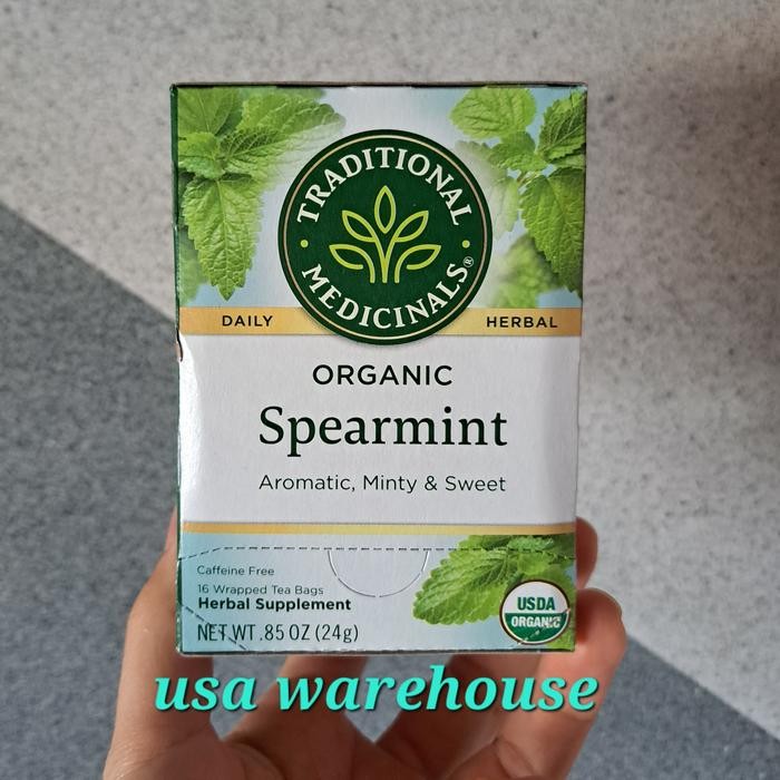 

Traditional Medicinals Organic Spearmint 16 tea bags