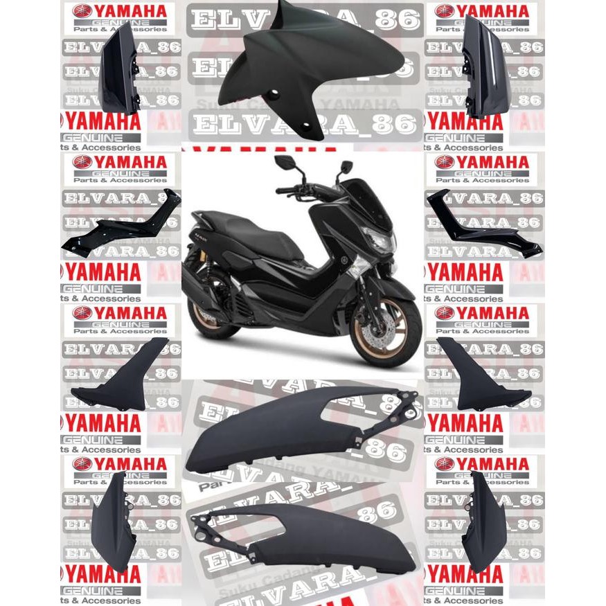 Cover body halus Varian Yamaha Nmax old Original Hitam doff
