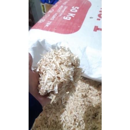 serbuk kayu kemasan karung untuk hamster lovebird marmut kelinci