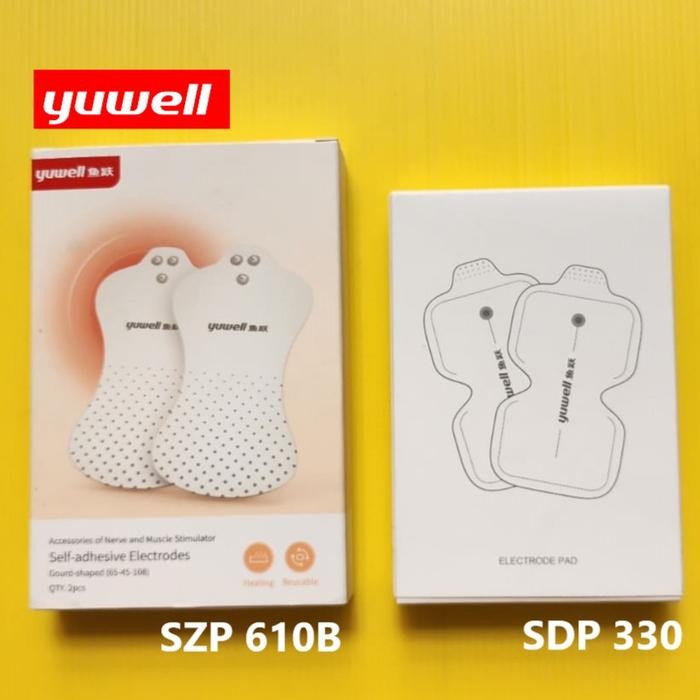 Yuwell TENS Electrode Pad SZP-610B SDP-330 Perekat Pads 2pcs Original