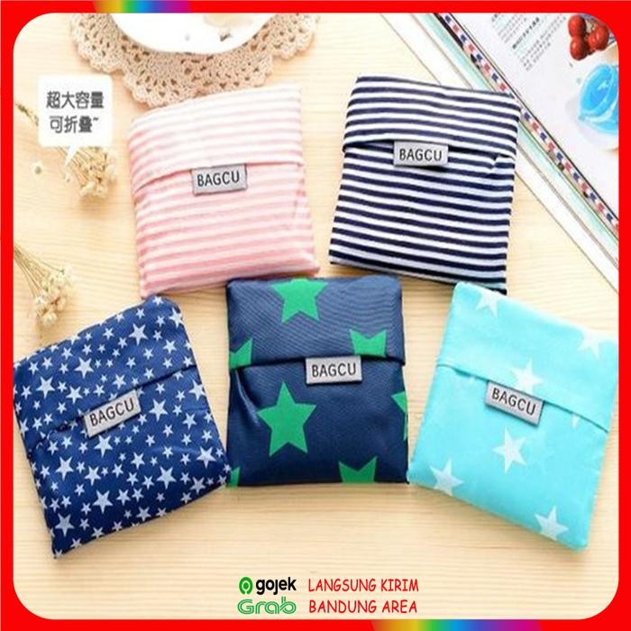 PREMIUM TAS BELANJA BAGCU SHOPPING BAG LIPAT MOTIF