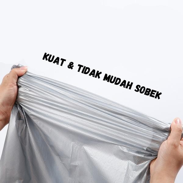 PREMIUM Kantong Kresek Super Jumbo / Kantong Plastik Abu Abu Jumbo Laundry Bag Ekonomis / Kantong