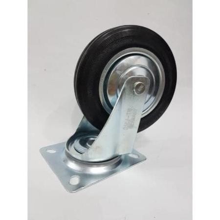PREMIUM Roda Karet Hidup 5 Inch Roda Troli Hidup 5"