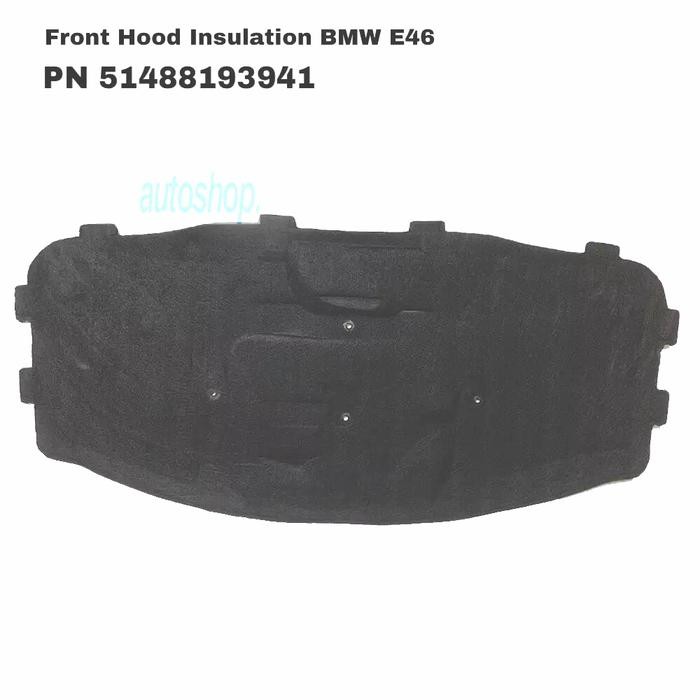 PREMIUM Peredam Kap Mesin BMW E46