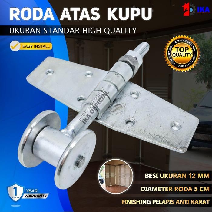 PREMIUM Roda atas kupu roda gantung pintu lipat handerson aksesoris pagar Roda atas kupu roda