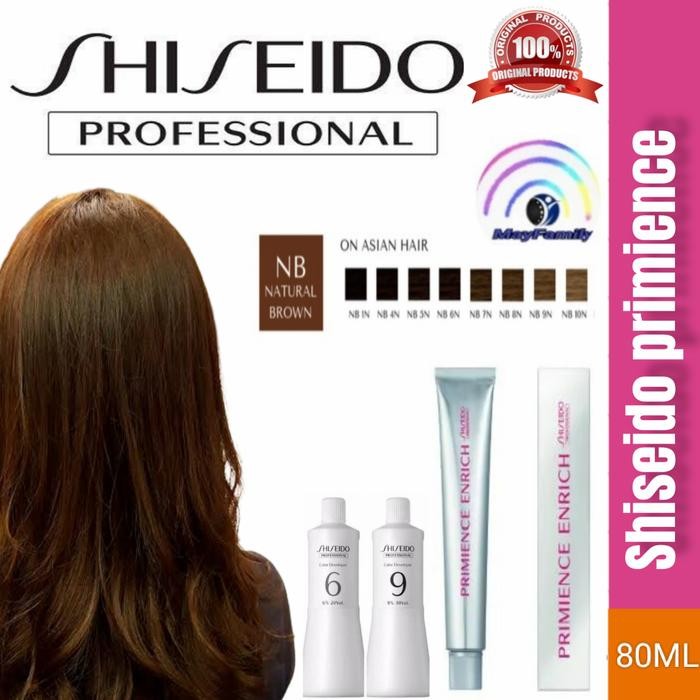 Shiseido Primience Hair Color Pewarna Rambut Natural Brown Oxydan