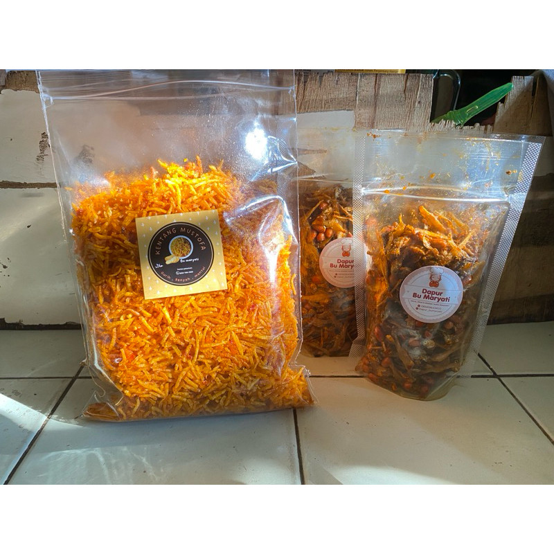 

Andrianbijaksana Kentang Mustofa Pedas Manis 500G