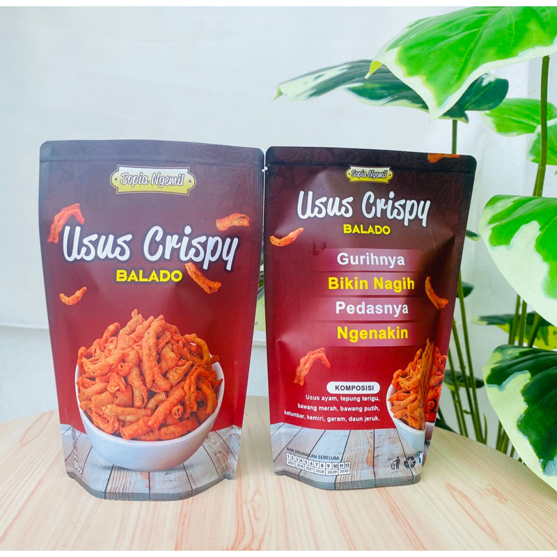 

Desyallshop Usus Crispy Balado 80G