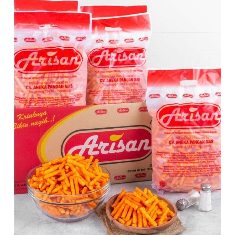 

Desyallshop Stik Arisan Snack Rasa Balado / Coklat / Jagung / Sapi 400Gr