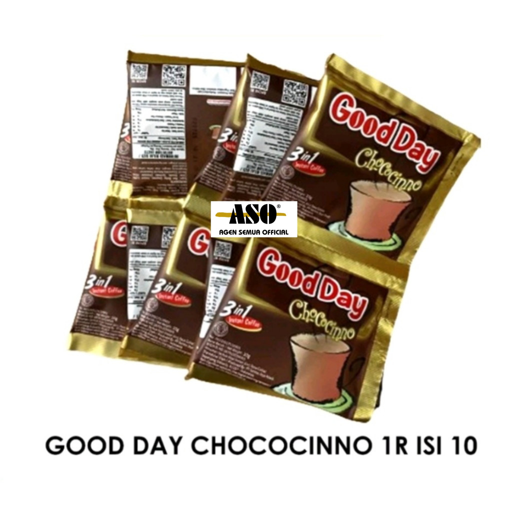 

Andrianbijaksana Good Day Moccacino Sachet 20 Gram Renceng All Variant ( Isi 10 )