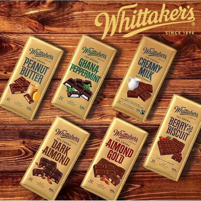 

Andrianbijaksana Coklat Whittakers Dark Ghana Peppermint Milk Almond Hazelnut Fruit Nut Berry