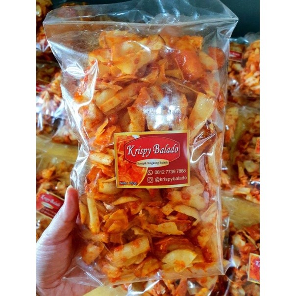 

Desyallshop Kripik Singkong Krispy Balado