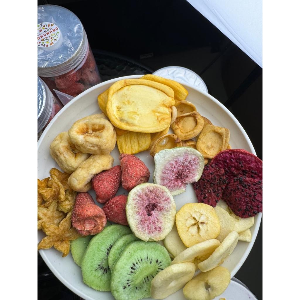 

Andrianbijaksana Mix Buah Sayur Cemilan Keripik Buah Snack Sayur Kering Keripik Sayur Renyah Cemilan