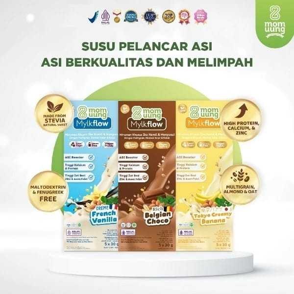 

Andrianbijaksana Mom Uung Mylkflow Susu Pelancar Asi Booster Momuung