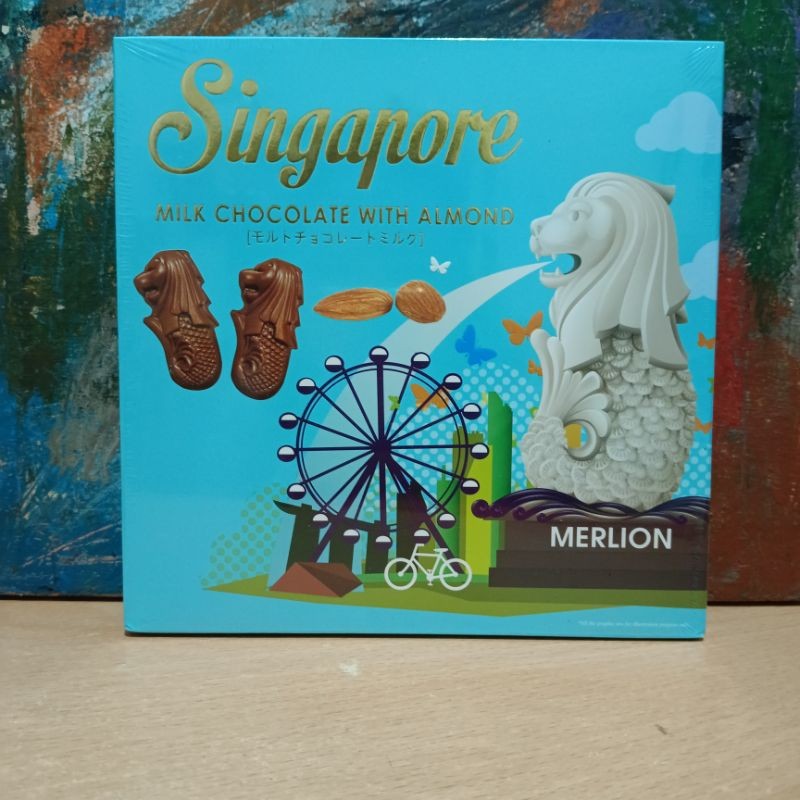 

Andrianbijaksana Coklat Merlion Singapore Box125Gr Osella