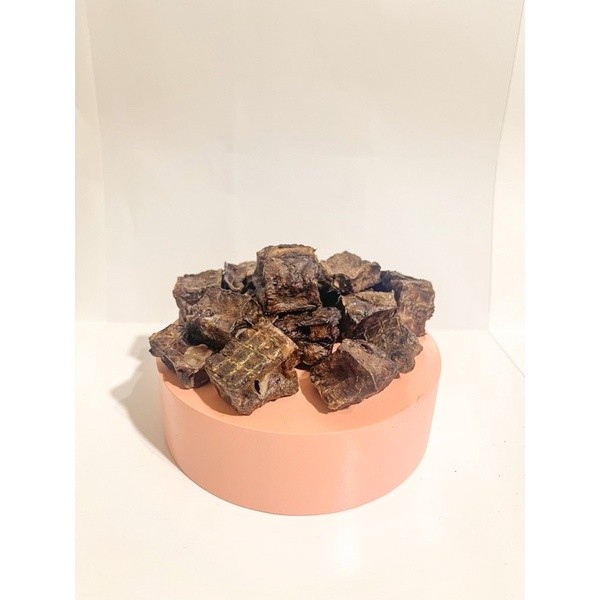 

Desyallshop Rocky N CoBeef Lungs Cube Training Jerky Dehydrated Dog Treats Snack