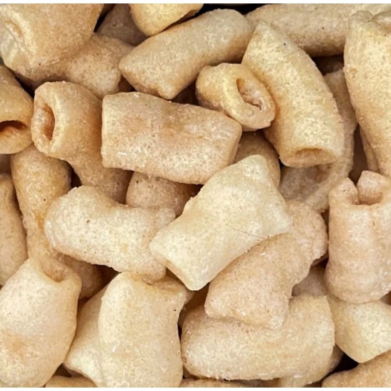 

Andrianbijaksana Makaroni Asin 500Gr (1/2Kg) Original - Kerupuk Makroni Gurih Asin