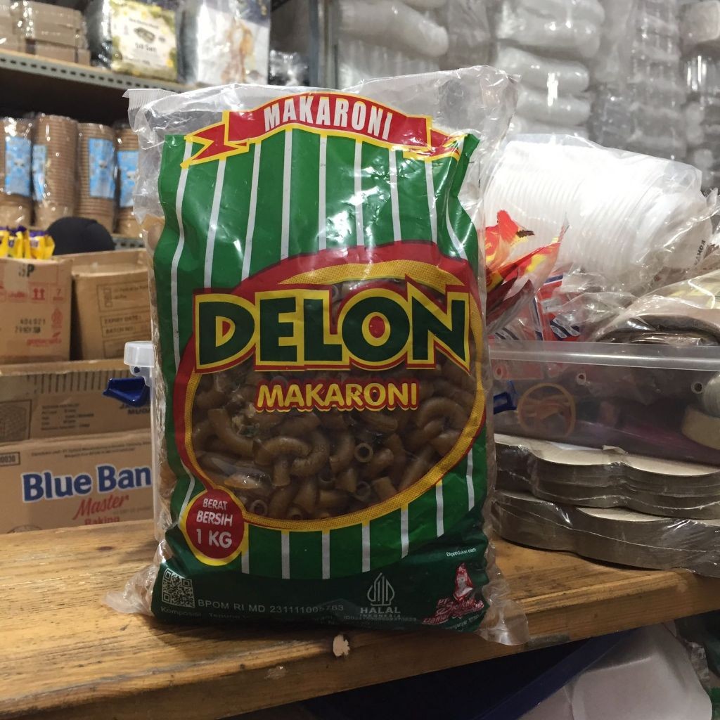 

Andrianbijaksana Delon Makaroni Goreng 1Kg Delon Hijau Makaroni Mekar