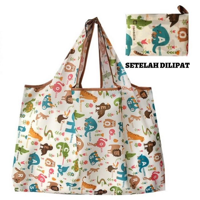 PREMIUM SHOPPING BAG LIPAT MOTIF/TAS BELANJA