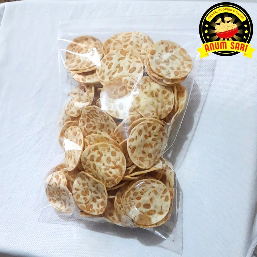 

Andrianbijaksana Keripik Tempe Oven Mini Gurih Renyah 250 Gram - Anum Sari
