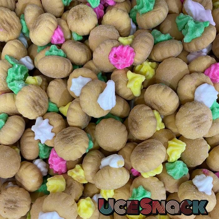 

Biskuit Gem Rose / Roti Gem Cemilan Jadul 1 Kg 1 Kilo 1.000 Gram