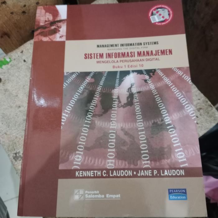 

SALE SISTEM INFORMASI MANAJEMEN BUKU 1 EDISI 10 KENNETH C LAUDON READY