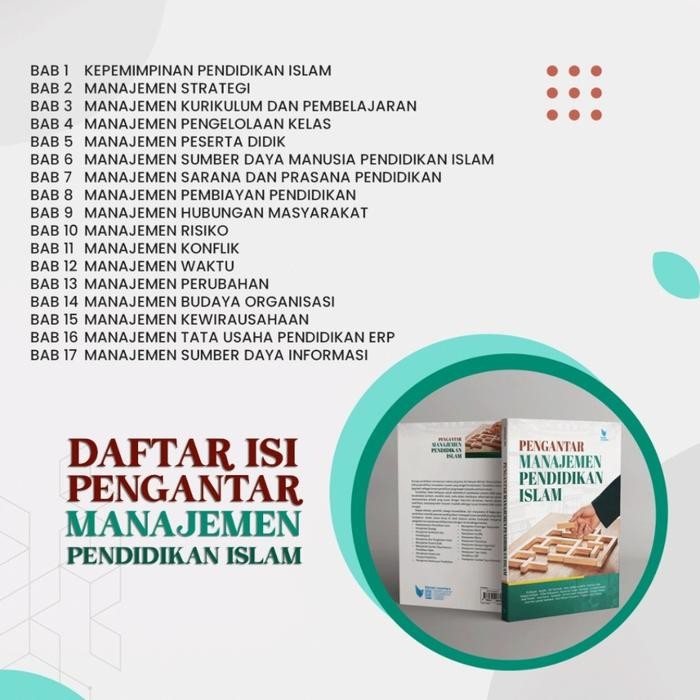 

TERBARU!!! BUKU PENGANTAR MANAJEMEN PENDIDIKAN ISLAM ORIGINAL LITNUS READY