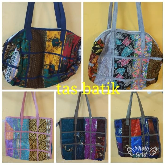 PREMIUM Tas batik / tote batik / tas laundry / tas belanja