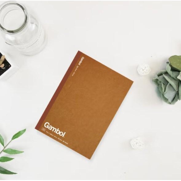 

Kokuyo Gambol Lined Kraft Paper Note Book A5 - Wcn-G5601C #Gratisongkir