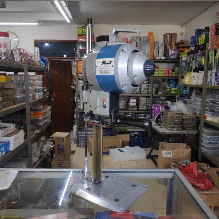Mesin Potong Bahan Kain Tegak 10" KM AUV China