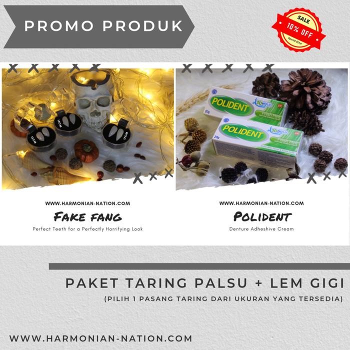 Fake Fang / Taring Palsu + Lem Gigi