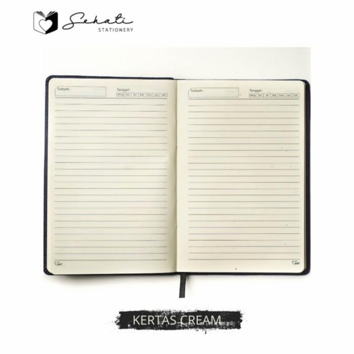 

Free Custom Emboss Nama - Notebook / Buku Tulis / Leather Notebook #Gratisongkir