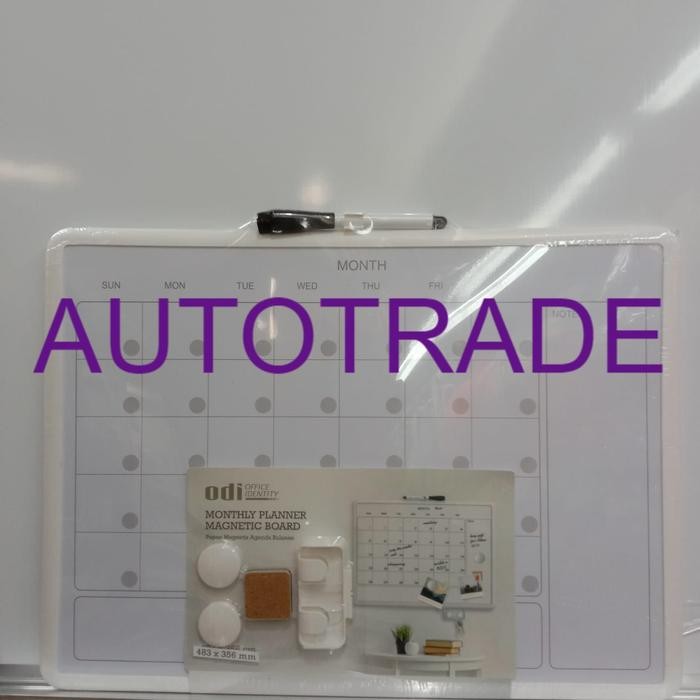 

Odi Papan Magnet Agenda Bulanan Monthly Planner Board Magnetic #Gratisongkir