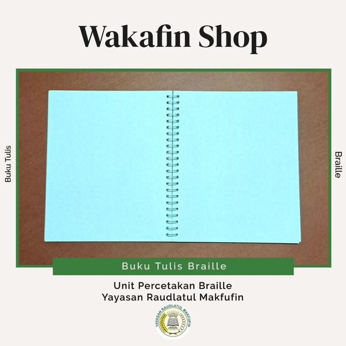 

Diskon!!! Buku Tulis Braille Untuk Tunanetra #Gratisongkir