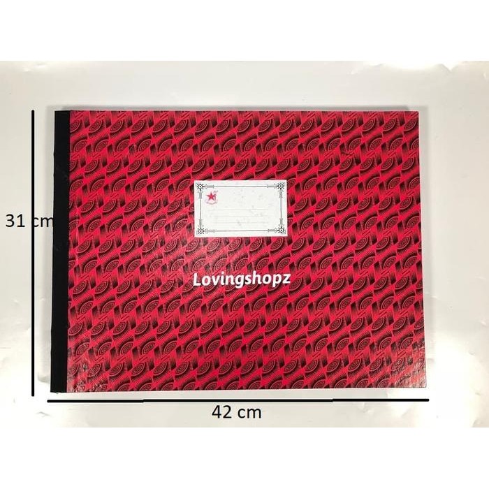 

Buku Double Folio 100 Lembar, Buku Besar Akuntansi 100 Lembar #Gratisongkir