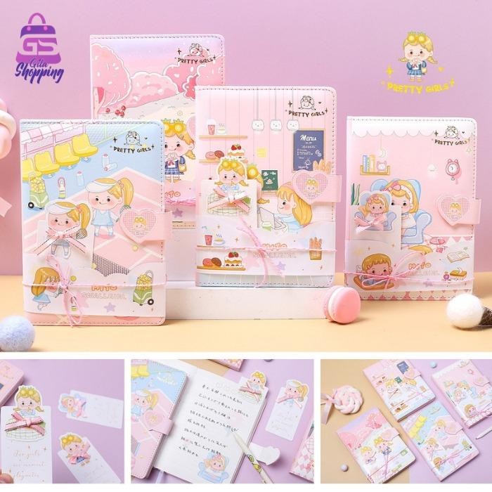 

Buku Notebook Diary Pretty Girls / Jurnal Agenda Buku Tulis - 6192 #Gratisongkir