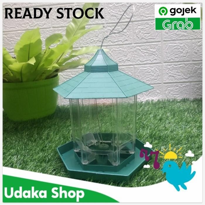 tempat makan burung liar gantung