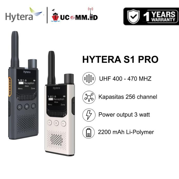 Hytera S1 PRO HT DMR Digital UHF 400 Mhz Original