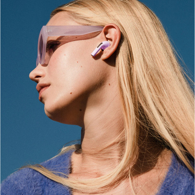 Sudio N2 Purple - True Wireless Bluetooth Open-Ear Earbuds